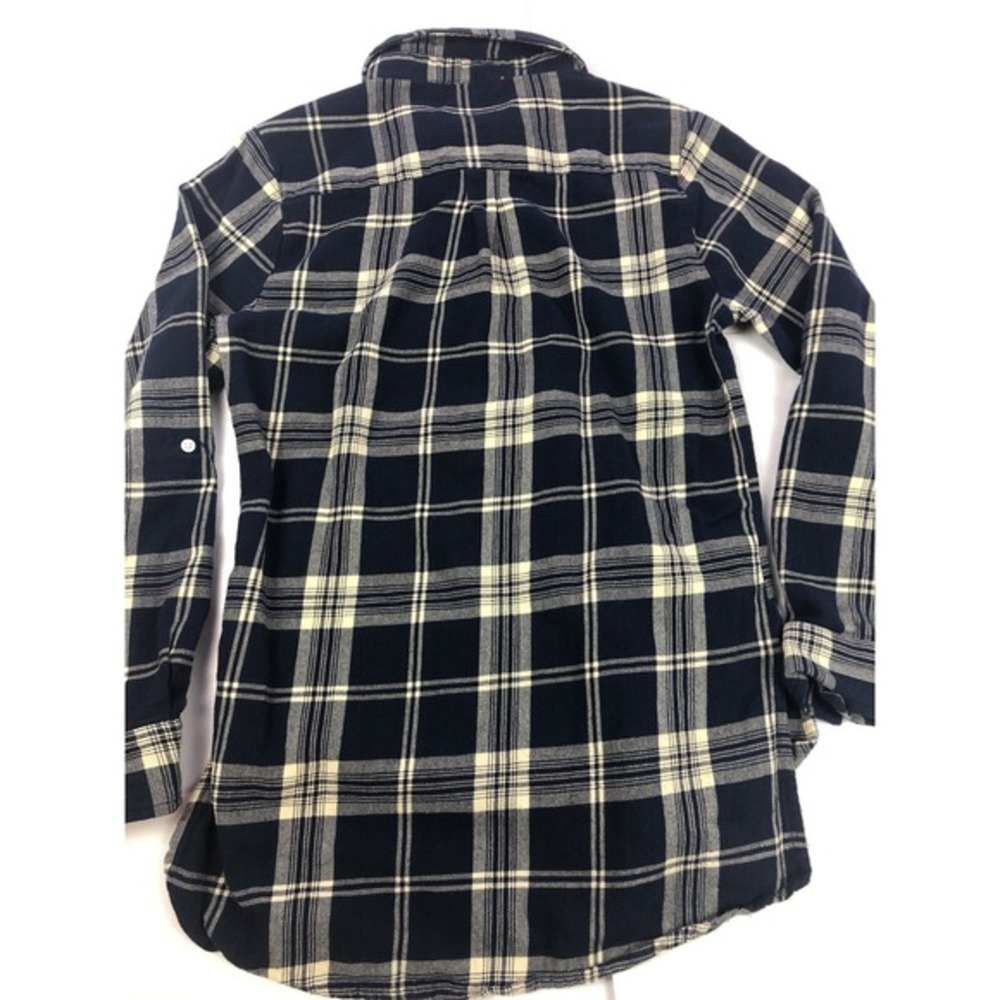 Pitt Panthers Women's Plaid Flannel Shirt UG Apparel Small University Pittsburgh - Picture 6 of 7